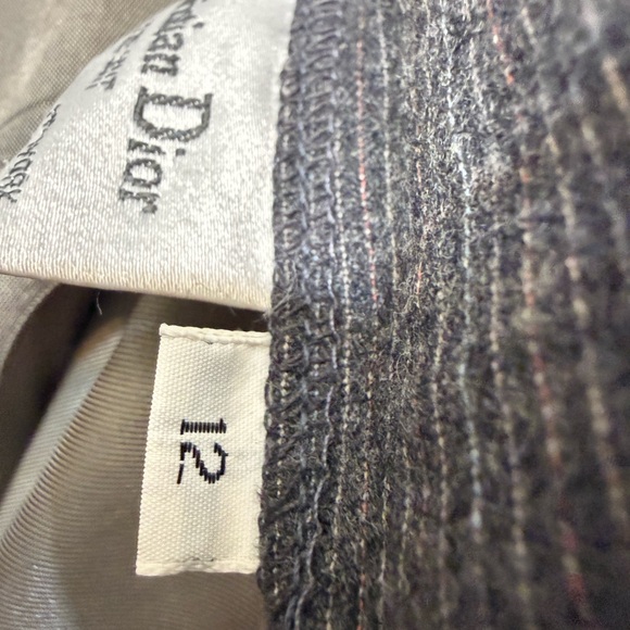 Christian Dior Pencil Skirt Wool Blend Size 12 w Pockets The Suit - Picture 4 of 6